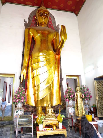 Stojący Budda Wat Pho Bangkok