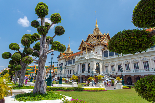  Grande Palace  Wielki Pałac Królewski - jedna z ważniejszych atrakcji Bangkoku