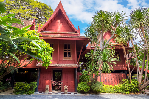 Jim Thompson House Bangkok- piękny dom zbudowany w tajskim stylu