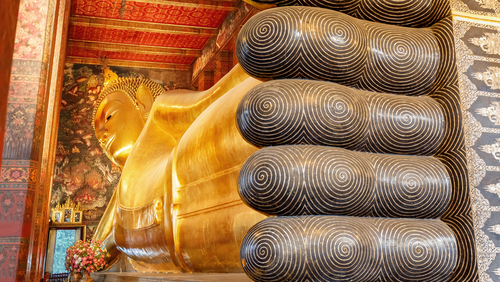 Leżący Budda Wat Pho Bangkok