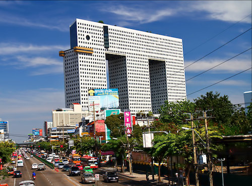 Budynek w Bangkoku w kształcie słonia